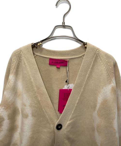 The Elder Statesman（エルダーステイツマン）The Elder Statesman (エルダーステイツマン) Spiral City Classic Cardigan ベージュ サイズ:Sの古着・服飾アイテム