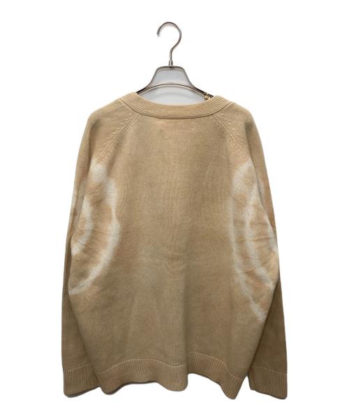 The Elder Statesman（エルダーステイツマン）The Elder Statesman (エルダーステイツマン) Spiral City Classic Cardigan ベージュ サイズ:Sの古着・服飾アイテム