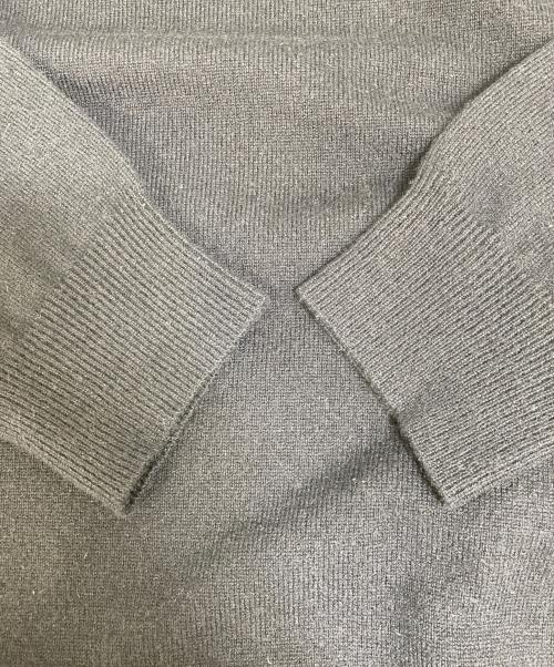 CELINE（セリーヌ）CELINE (セリーヌ) カシミヤ薄手ニット　DEPOSE ネイビー サイズ:Lの古着・服飾アイテム
