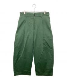 STUDIO NICHOLSON（スタジオ ニコルソン）の古着「BRIDGES PANT」｜グリーン