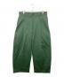 STUDIO NICHOLSON（スタジオ ニコルソン）の古着「BRIDGES PANT」｜グリーン