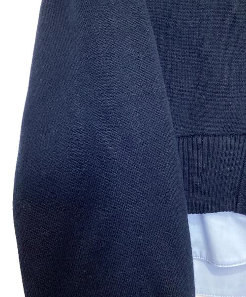 Bibiy.（ビビィ）Bibiy. (ビビィ) レイヤードニット ネイビー サイズ:Fの古着・服飾アイテム