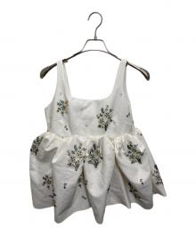 Bibiy.（ビビィ）の古着「BIANCA GARDEN TOP」｜ホワイト