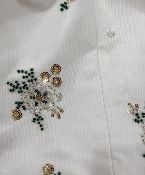 Bibiy.（ビビィ）Bibiy. (ビビィ) BIANCA GARDEN TOP ホワイト サイズ:Fの古着・服飾アイテム