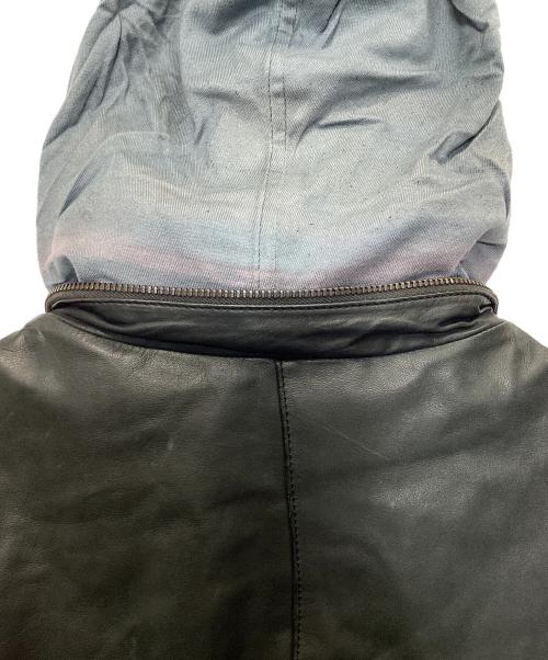 sisii（シシ）sisii (シシ) レザージャケット ブラック サイズ:Mの古着・服飾アイテム