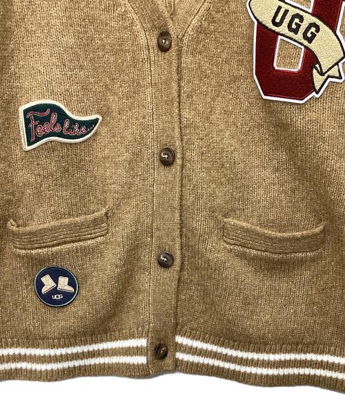 UGG（アグ）UGG (アグ) Retro Cardigan ベージュ サイズ:XSの古着・服飾アイテム