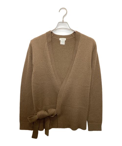 DRIES VAN NOTEN（ドリスヴァンノッテン）DRIES VAN NOTEN (ドリスヴァンノッテン) カシュクールカーディガン ブラウン サイズ:Mの古着・服飾アイテム