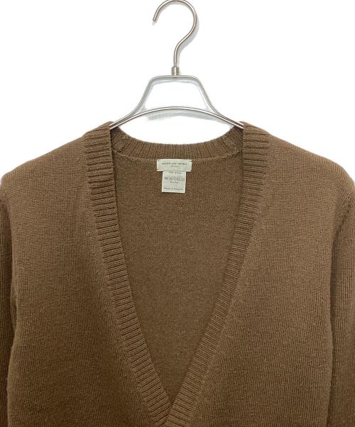 DRIES VAN NOTEN（ドリスヴァンノッテン）DRIES VAN NOTEN (ドリスヴァンノッテン) カシュクールカーディガン ブラウン サイズ:Mの古着・服飾アイテム