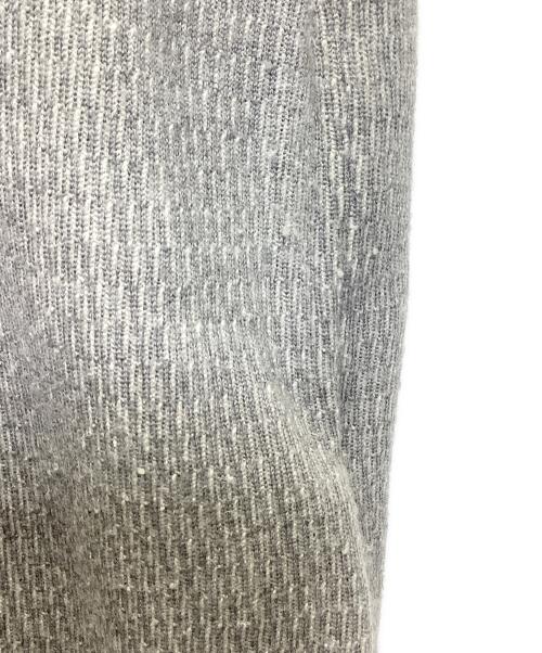 Salvatore Ferragamo（サルヴァトーレ フェラガモ）Salvatore Ferragamo (サルヴァトーレ フェラガモ) カシミヤ混ニット グレー サイズ:Mの古着・服飾アイテム