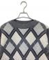 BOTTEGA VENETA (ボッテガベネタ) アーガイルニット グレー サイズ:46：12000円