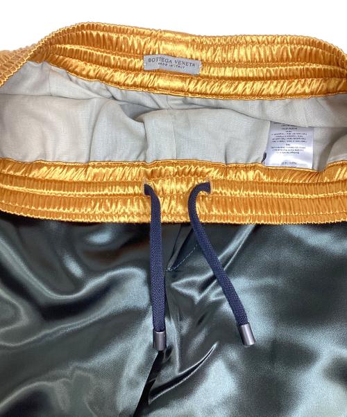 BOTTEGA VENETA（ボッテガベネタ）BOTTEGA VENETA (ボッテガベネタ) ジョガーパンツ グリーン×イエロー サイズ:48の古着・服飾アイテム