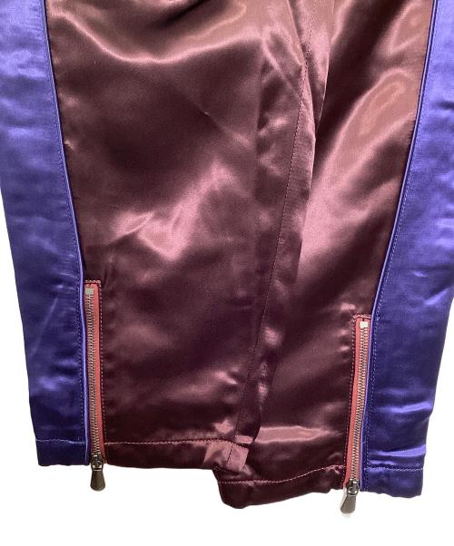 BOTTEGA VENETA（ボッテガベネタ）BOTTEGA VENETA (ボッテガベネタ) ジョガーパンツ レッド×パープル サイズ:46の古着・服飾アイテム