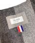 中古・古着 THOM BROWNE. NEW YORK (トムブラウン ニューヨーク) ダウンマフラー グレー：12000円