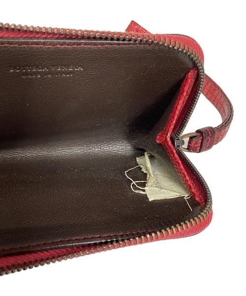 BOTTEGA VENETA（ボッテガベネタ）BOTTEGA VENETA (ボッテガベネタ) コインケース レッドの古着・服飾アイテム