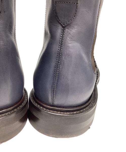 Salvatore Ferragamo（サルヴァトーレ フェラガモ）Salvatore Ferragamo (サルヴァトーレ フェラガモ) サイドゴアブーツ グレー サイズ:８１/２EEの古着・服飾アイテム