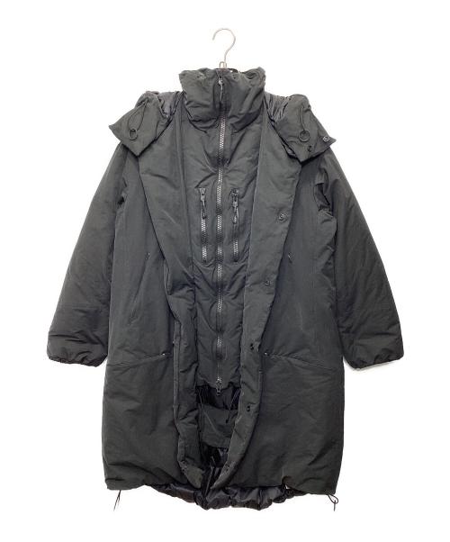 Y-3（ワイスリー）Y-3 (ワイスリー) M CH2 SUEDED POLY DOWN JACKET ブラック サイズ:XSの古着・服飾アイテム
