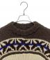 sacai (サカイ) Nordic Knit Pullover ベージュ サイズ:2：22000円