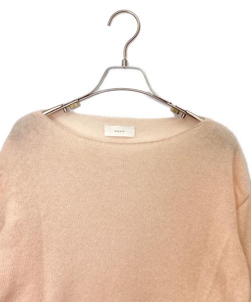 KAGURE（カグレ）kagure (カグレ) モヘアプルオーバーニット ピンク サイズ:Freeの古着・服飾アイテム