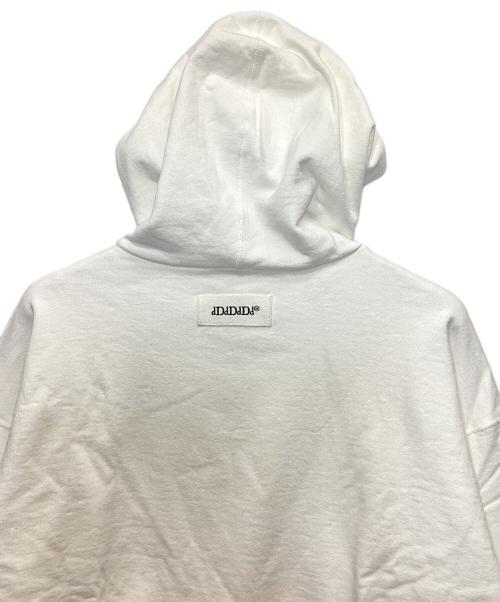 dDdDdD（デー）dDdDdD (デー) VINTAGE HOODIE SWEAT ホワイト サイズ:Sの古着・服飾アイテム