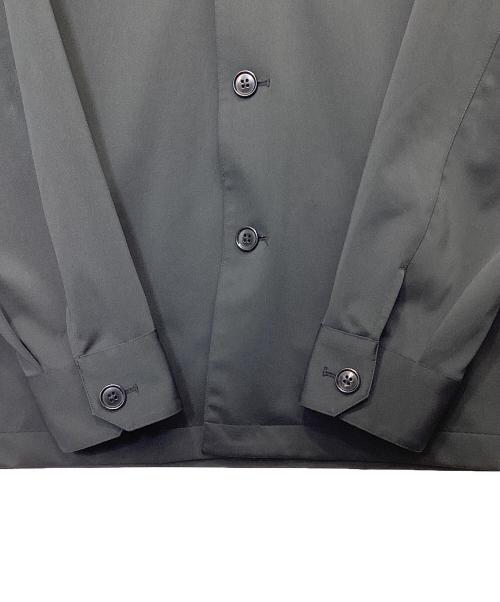 +CLOTHET（クロスクローゼット）+CLOTHET (クロスクローゼット) マットツイスト ファティーグシャツ ブラック サイズ:2の古着・服飾アイテム