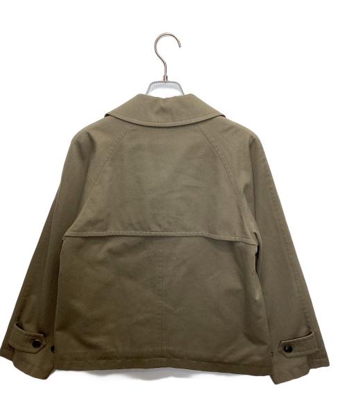 MARGARET HOWELL（マーガレットハウエル）MARGARET HOWELL (マーガレットハウエル) ショートトレンチコート ベージュ サイズ:2の古着・服飾アイテム