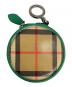 BURBERRY (バーバリー) コインケース ベージュ×グリーン：6000円