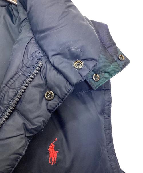 POLO RALPH LAUREN（ポロ・ラルフローレン）POLO RALPH LAUREN (ポロ・ラルフローレン) ダウンベスト ネイビー サイズ:XLの古着・服飾アイテム