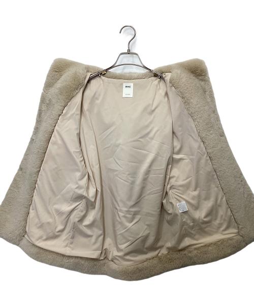 RHC Ron Herman（アールエイチシー ロンハーマン）RHC Ron Herman (アールエイチシー ロンハーマン) ECO FUR COAT ベージュ サイズ:XSの古着・服飾アイテム