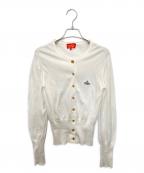 Vivienne Westwood RED LABELヴィヴィアンウエストウッドレッドレーベル）の古着「薄手カーディガン」｜ホワイト