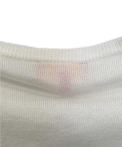 Vivienne Westwood RED LABEL（ヴィヴィアンウエストウッドレッドレーベル）Vivienne Westwood RED LABEL (ヴィヴィアンウエストウッドレッドレーベル) 薄手カーディガン ホワイト サイズ:Sの古着・服飾アイテム