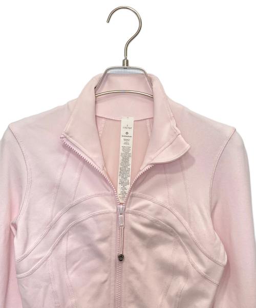 LULULEMON（ルルレモン）LULULEMON (ルルレモン) Define ジャケット ピンク サイズ:2の古着・服飾アイテム