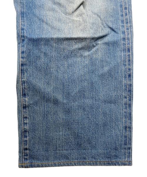 LEVI'S（リーバイス）LEVI'S (リーバイス) COMME des GARCONS JUNYA WATANABE MAN (コムデギャルソンジュンヤワタナベマン) 綿セルビッチ オーバーオールカスタマイズデニムパンツ スカイブルー サイズ:Mの古着・服飾アイテム