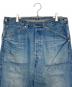 LEVI'S (リーバイス) COMME des GARCONS JUNYA WATANABE MAN (コムデギャルソンジュンヤワタナベマン) 綿セルビッチ オーバーオールカスタマイズデニムパンツ スカイブルー サイズ:M：20000円