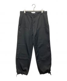 eunoia（ユノイア）の古着「double knee pants」｜ブラック