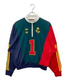 adidas×WILLY CHAVARRIA（アディダス×ウィリーチャバリア）の古着「WATSONVILLE QUARTER ZIP」｜グリーン