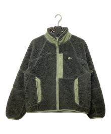 LACOSTE（ラコステ）の古着「ボアジャケット」｜グリーン