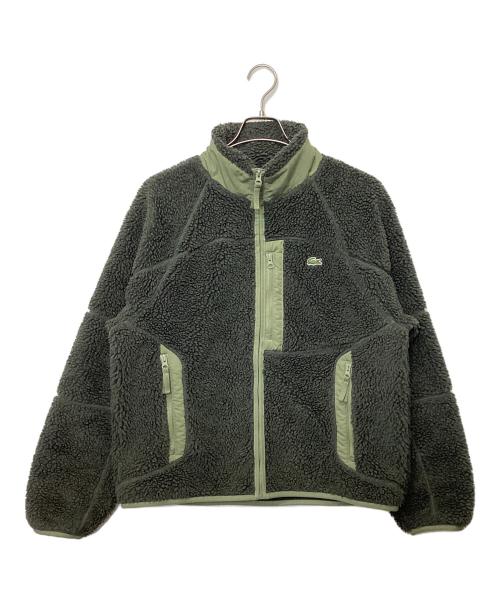 LACOSTE（ラコステ）LACOSTE (ラコステ) ボアジャケット グリーン サイズ:Lの古着・服飾アイテム