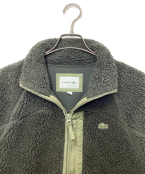 LACOSTE（ラコステ）LACOSTE (ラコステ) ボアジャケット グリーン サイズ:Lの古着・服飾アイテム