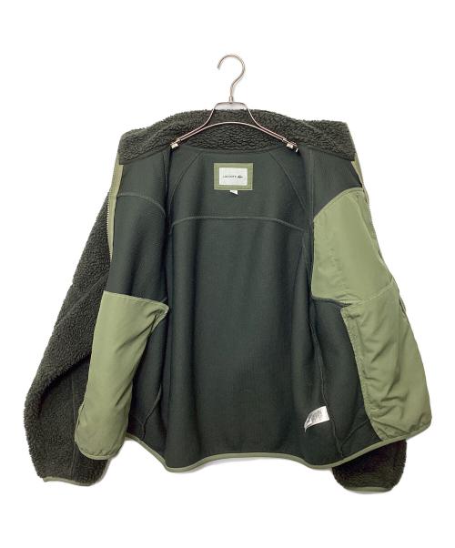 LACOSTE（ラコステ）LACOSTE (ラコステ) ボアジャケット グリーン サイズ:Lの古着・服飾アイテム