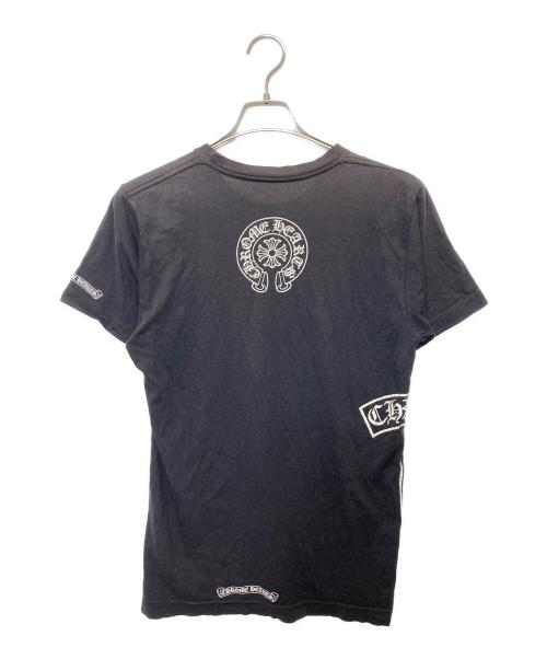 CHROME HEARTS（クロムハーツ）CHROME HEARTS (クロムハーツ) LOGO POCKE TEE ブラック サイズ:Ｓの古着・服飾アイテム