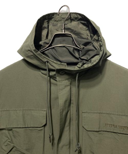 SIERRA DESIGNS（シエラデザインズ）SIERRA DESIGNS (シエラデザインズ) ファーベスト付モッズコート オリーブ サイズ:freeの古着・服飾アイテム