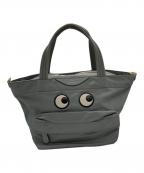 ANYA HINDMARCHアニヤ・ハインドマーチ）の古着「E/W TOTE MINI EYES」｜グレー