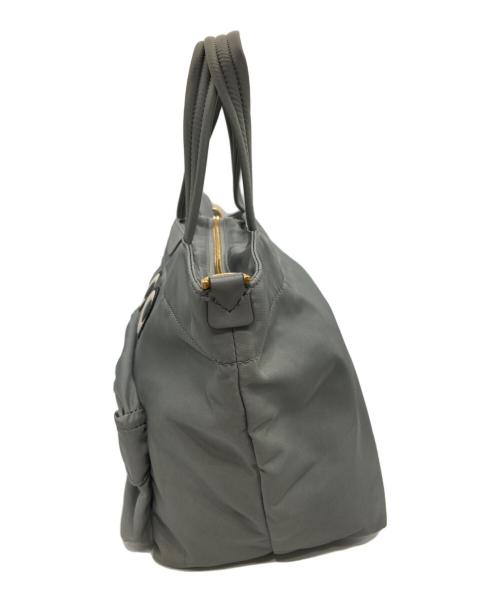 ANYA HINDMARCH（アニヤ・ハインドマーチ）ANYA HINDMARCH (アニヤハインドマーチ) E/W TOTE MINI EYES グレーの古着・服飾アイテム