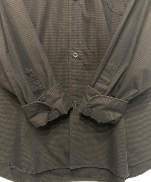 Gymphlex（ジムフレックス）Gymphlex (ジムフレックス) チェックシャツ ブラウン サイズ:Ⅿの古着・服飾アイテム