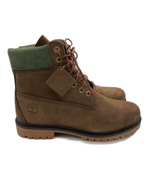 Timberland（ティンバーランド）Timberland (ティンバーランド) ヘリテージ 6インチブーツ ブラウン サイズ:27.5の古着・服飾アイテム