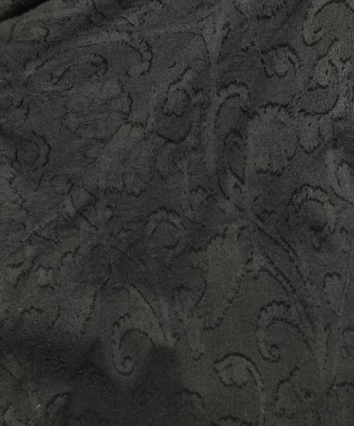 RIVE DROITE（リヴドロワ）RIVE DROITE (リヴドロワ) カットジャガードブラウス ブラック サイズ:Freeの古着・服飾アイテム