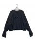 RIVE DROITE（リヴドロワ）の古着「カットジャガードブラウス」｜ブラック