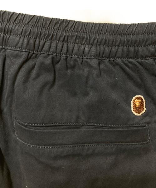 A BATHING APE（ア ベイシング エイプ）A BATHING APE (ア ベイシング エイプ) サイドラインクロップドパンツ ネイビー サイズ:XLの古着・服飾アイテム
