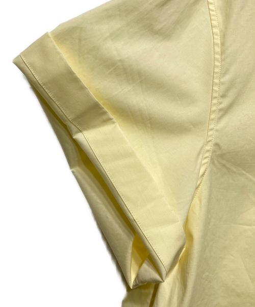 COMMISSION（コミッション）COMMISSION (コミッション) オープンカラーシャツ イエロー サイズ:XLの古着・服飾アイテム