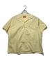 COMMISSION（コミッション）の古着「オープンカラーシャツ」｜イエロー